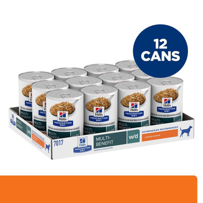 Hills Prescription Diet w/d Multi-Benefit Canned Dog Food