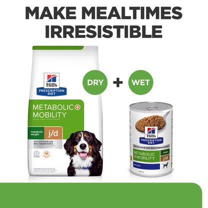 Hills Prescription Diet Metabolic +j/d Canned Dog Food