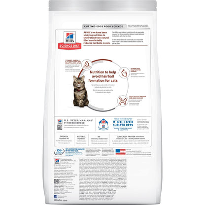 Hills Science Diet Adult 7+ Hairball Control Dry Cat Food