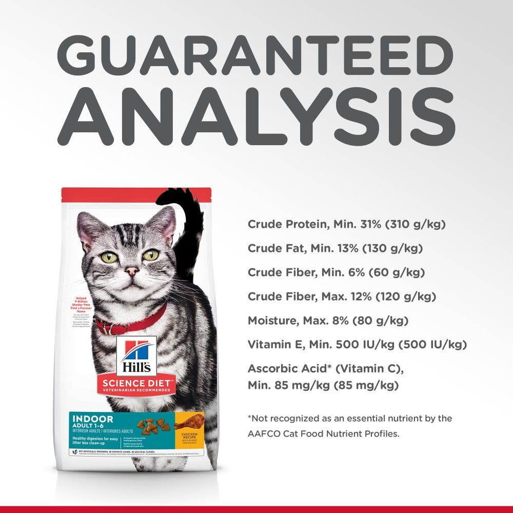 Hills Science Diet Adult Indoor Dry Cat Food