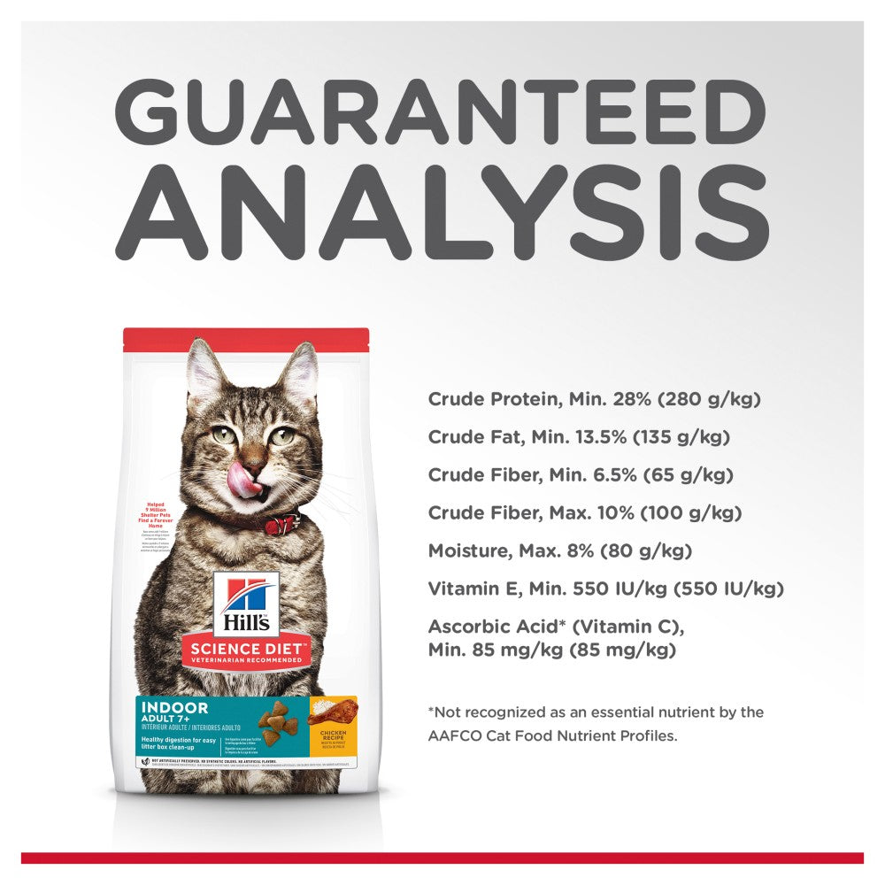 Hills Science Diet Adult 7+ Indoor Dry Cat Food