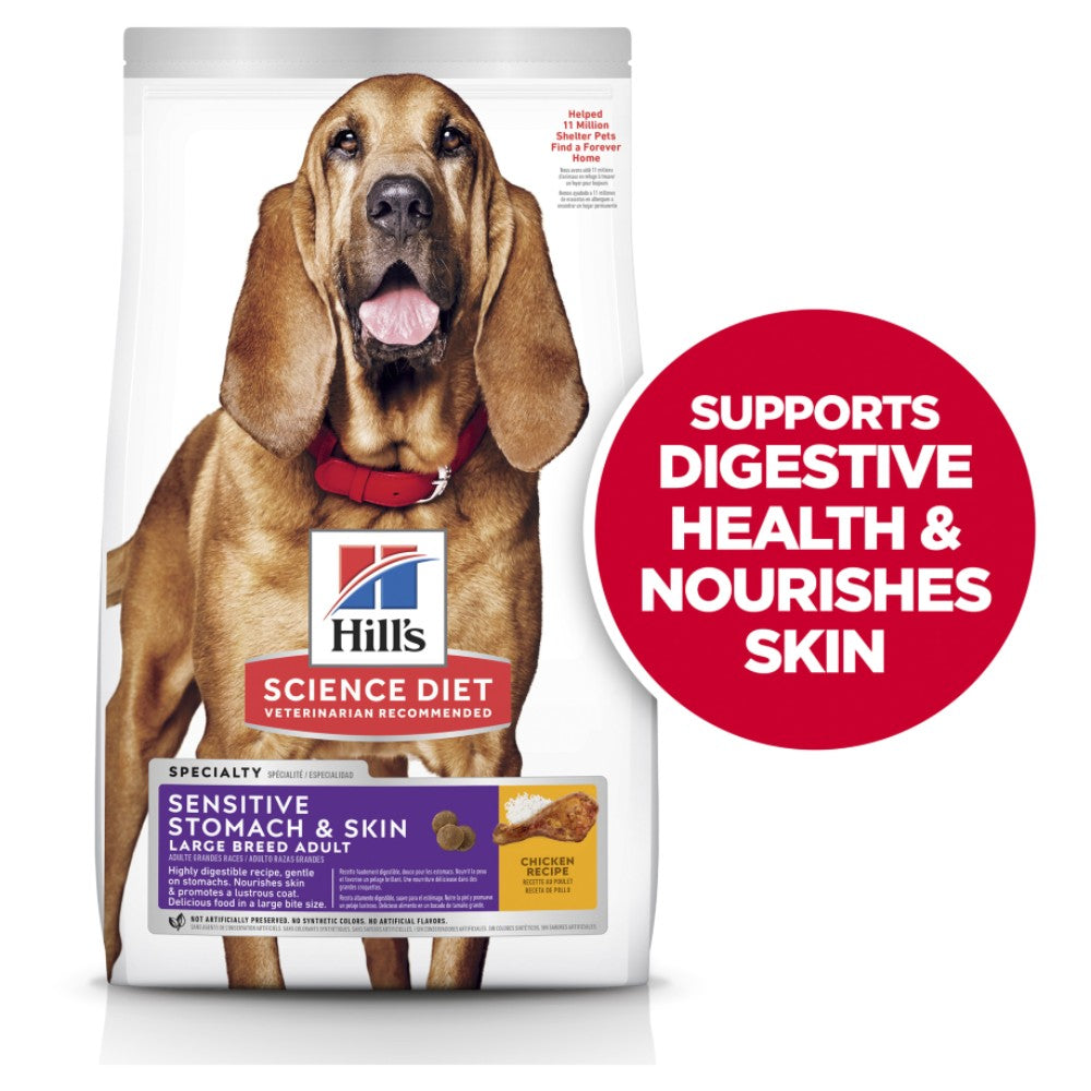 Hills Science Diet Adult Large Breed Sensitive Stomach and Skin Dry Dog Food