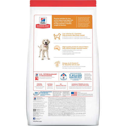 Hills Science Diet Adult Large Breed Light Dry Dog Food