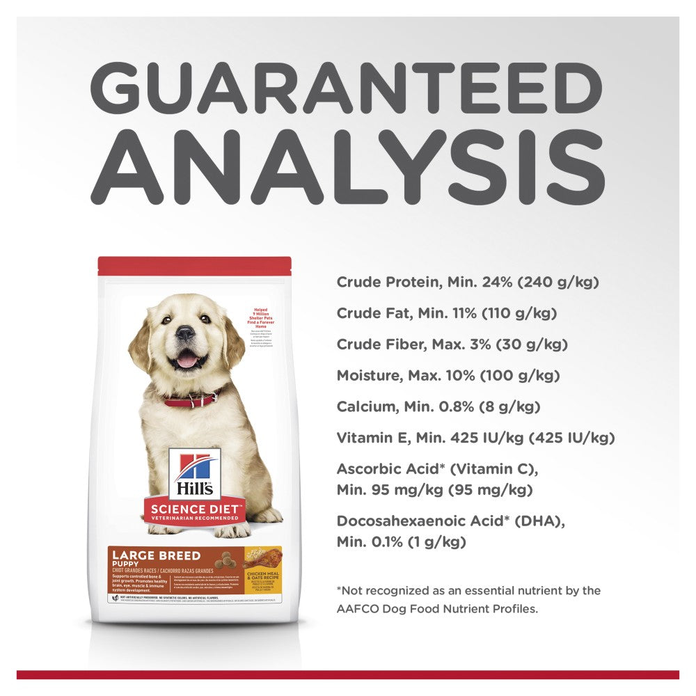 Hills Science Diet Puppy Large Breed Dry Dog Food