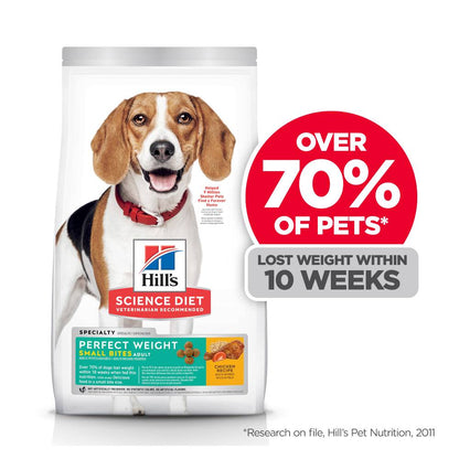 Hills Science Diet Adult Perfect Weight Small Bites Dry Dog Food