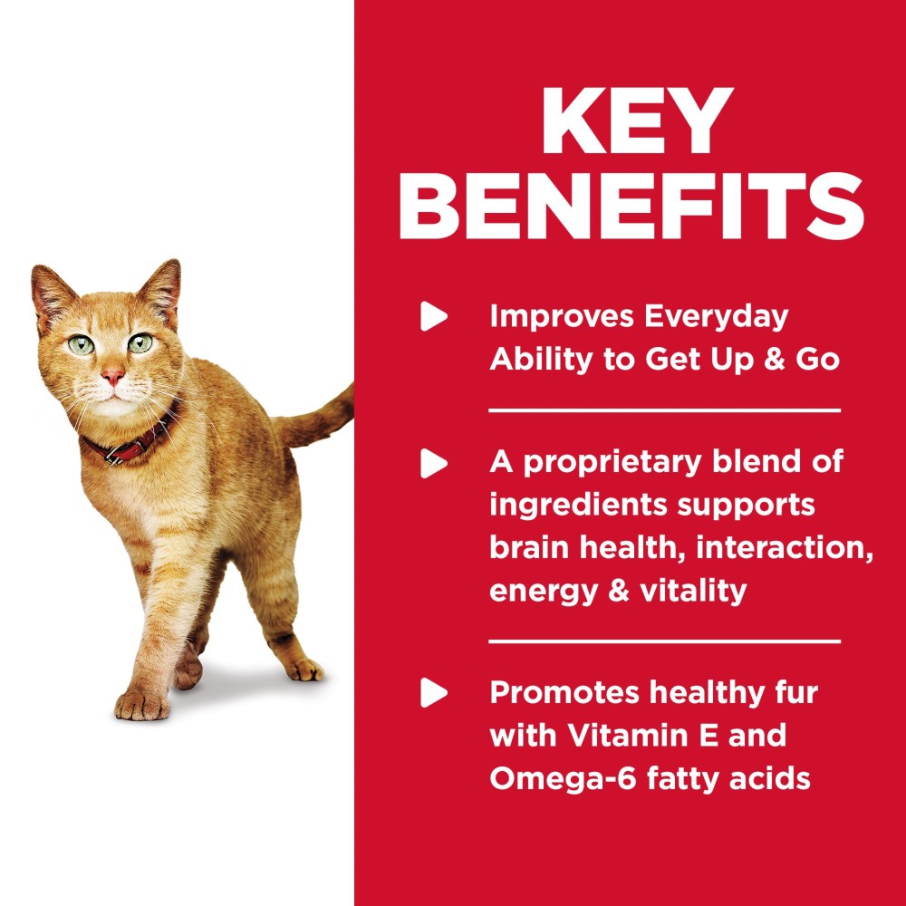 Hills Science Diet Adult 7+ Senior Vitality Dry Cat Food