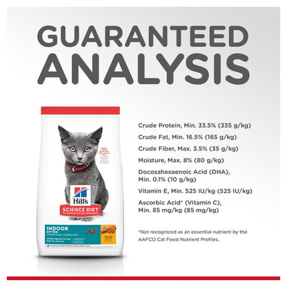 Hills Science Diet Kitten Indoor Dry Cat Food