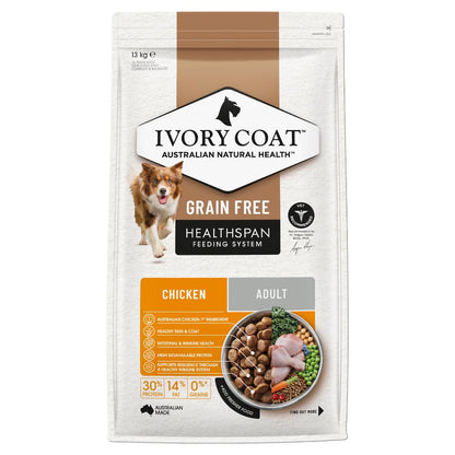 Ivory Coat Grain Free Adult Dog Chicken