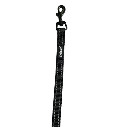 Petset Slim Line Active Dog Lead Black and Pink