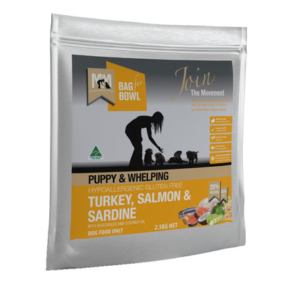 Meals for Mutts Puppy Turkey, Salmon and Sardine