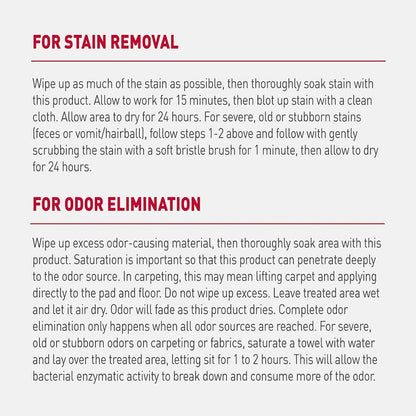 Natures Miracle Advanced Stain and Odor Eliminator for Dogs