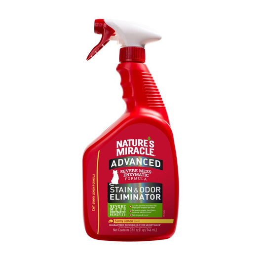 Natures Miracle Advanced Stain and Odor Eliminator for Cats