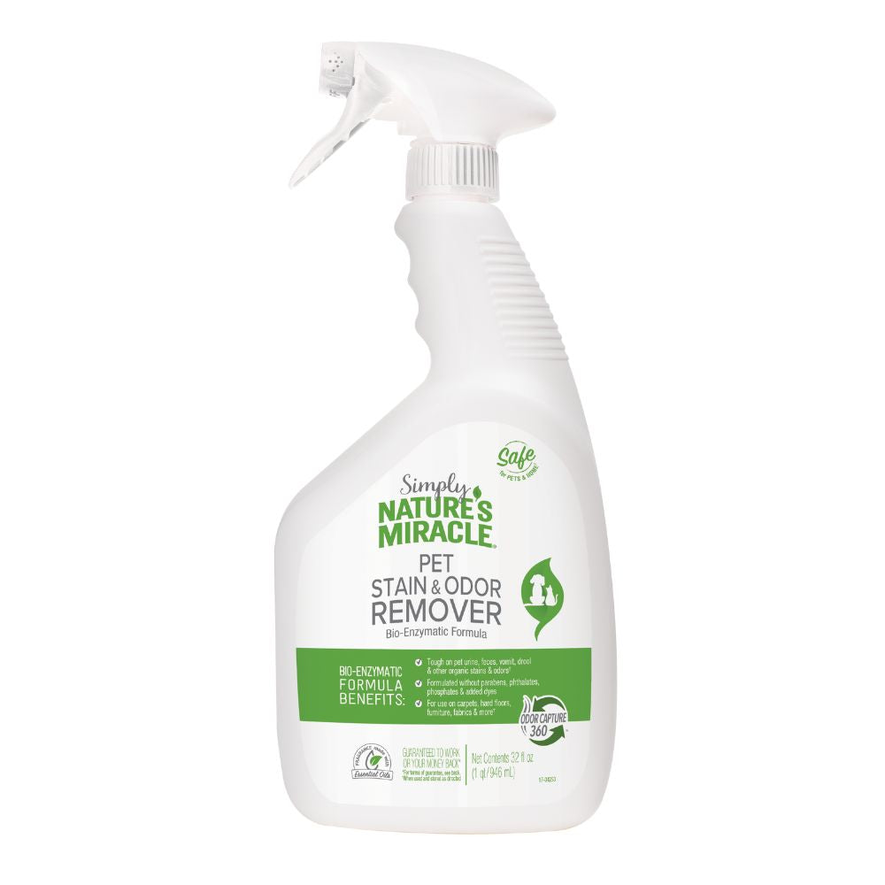 Natures Miracle Pet Stain and Odor Remover Spray