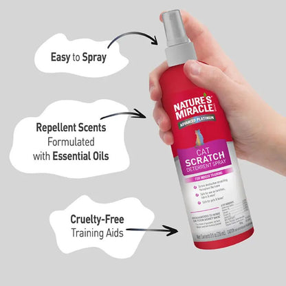 Natures Miracle Cat Scratch Deterrent Spray