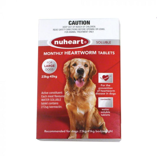 Nuheart Large Dog 23-45kg Red