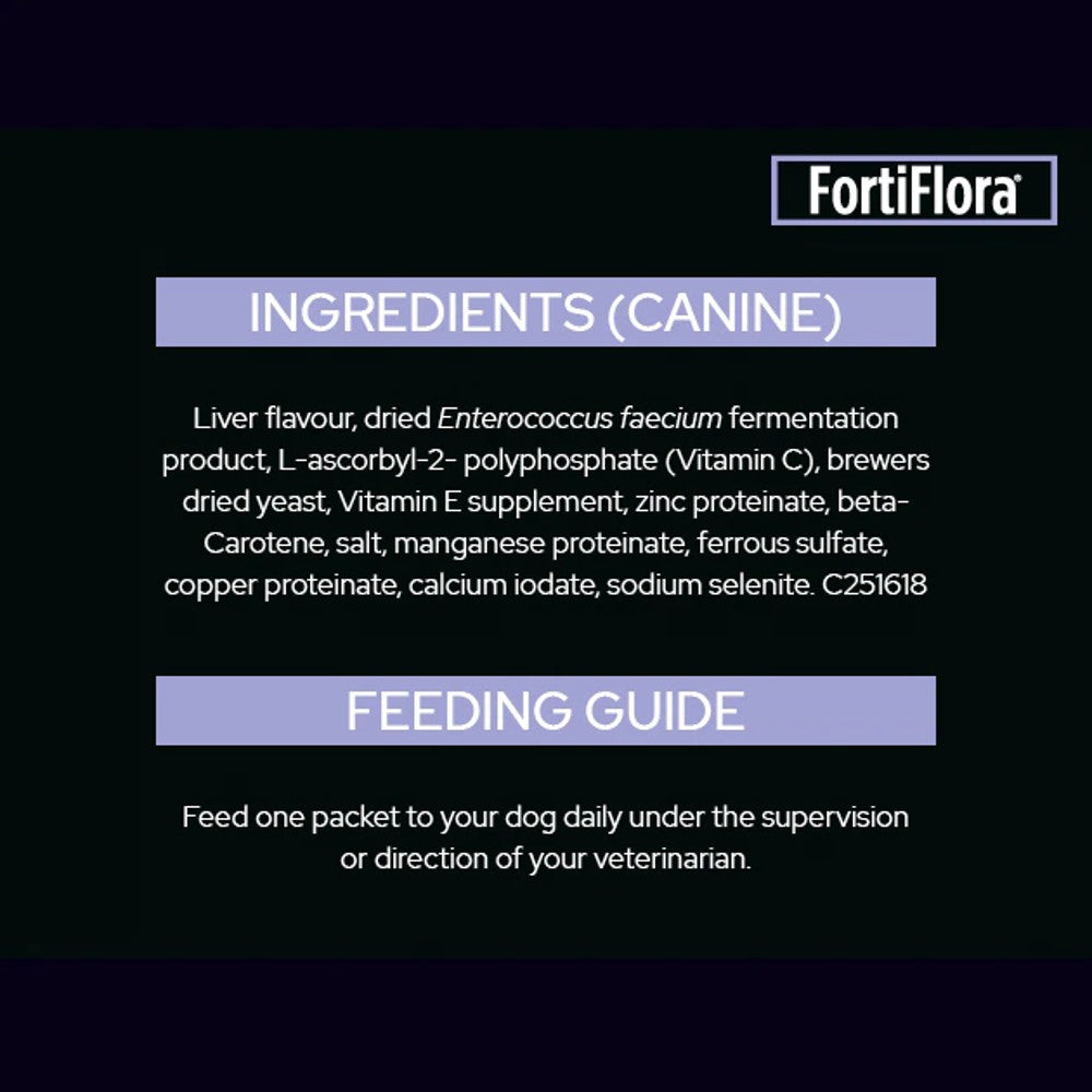 Pro Plan Veterinary Diet Fortiflora Canine Probiotic