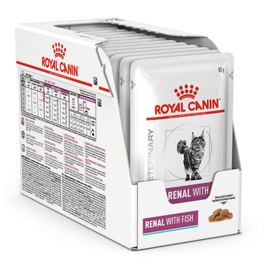 Royal Canin Veterinary Diet Feline Renal Fish Pouches