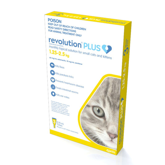 Revolution Plus Kitten and Small Cat 1.25-2.5kg
