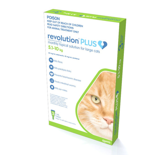 Revolution Plus Large Cat 5.1-10kg