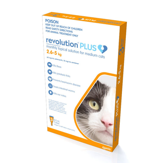Revolution Plus Medium Cat 2.6-5kg