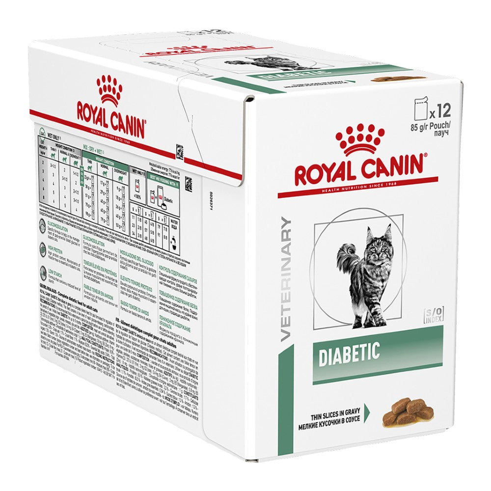 Royal Canin Veterinary Diet Feline Diabetic Pouches