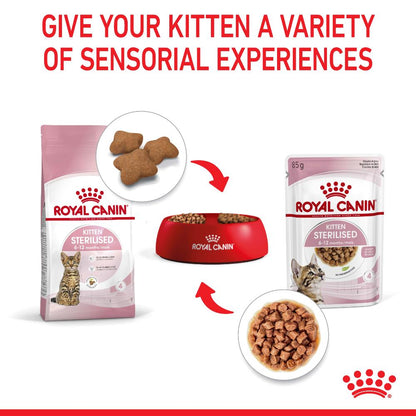 Royal Canin Sterilised Kitten in Gravy