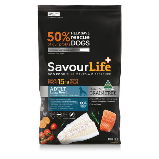 SavourLife Grain Free Large Breed Adult Ocean Fish Dog Food