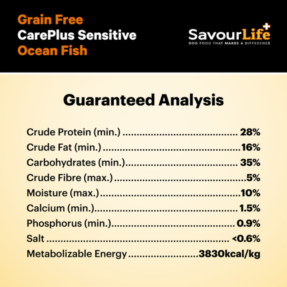 SavourLife Grain Free Adult Sensitive Ocean Fish Dog Food