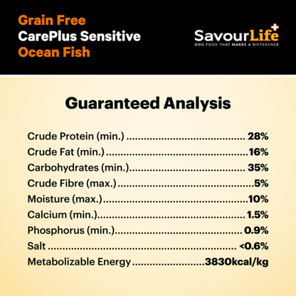 SavourLife Grain Free Adult Sensitive Ocean Fish Dog Food