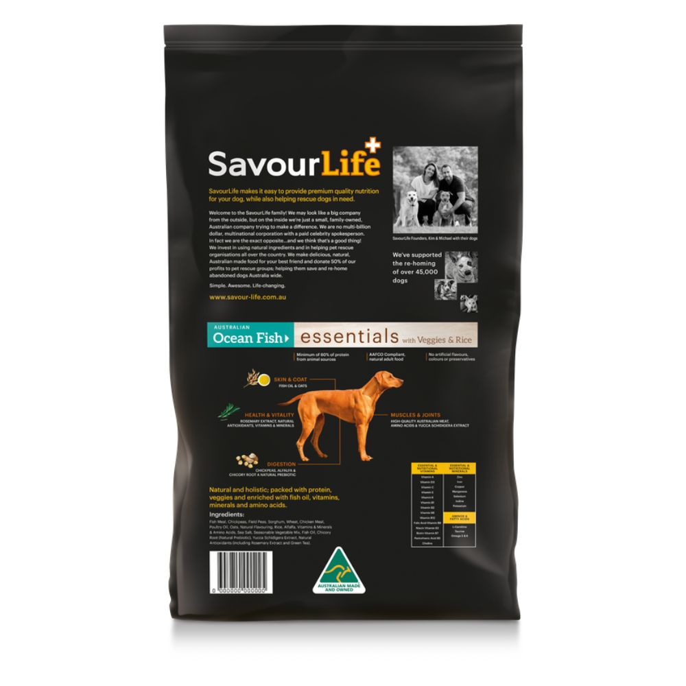 SavourLife Essentials Adult Ocean Fish Dog Food