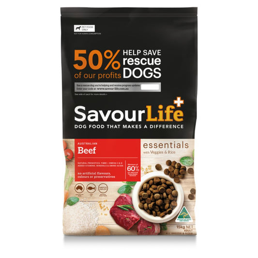 SavourLife Essentials Adult Beef Dog Food