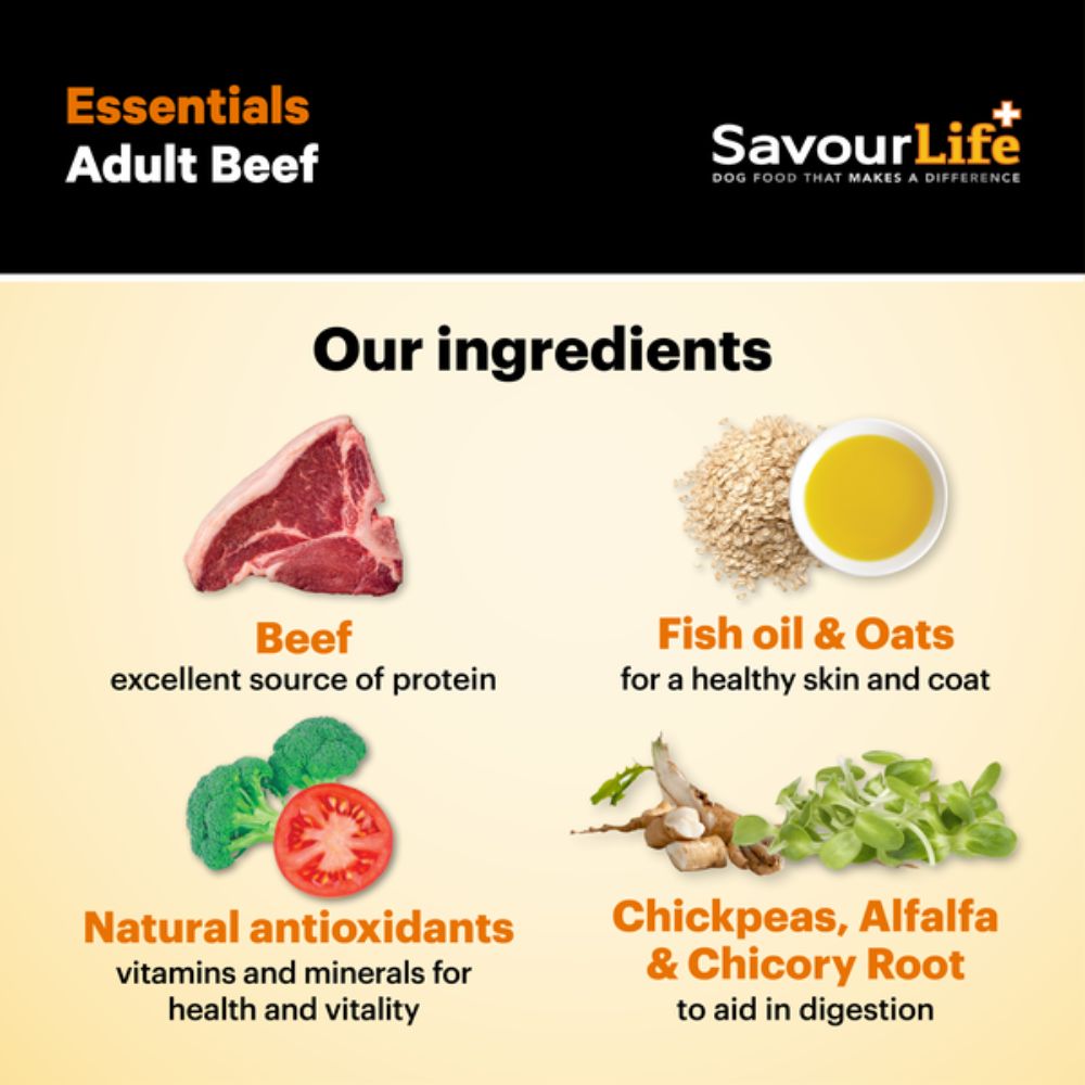 SavourLife Essentials Adult Beef Dog Food