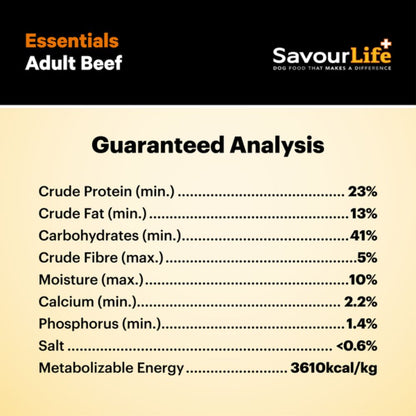 SavourLife Essentials Adult Beef Dog Food