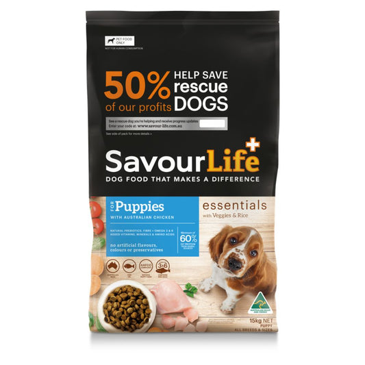 SavourLife Essentials Puppy Chicken Dog Food