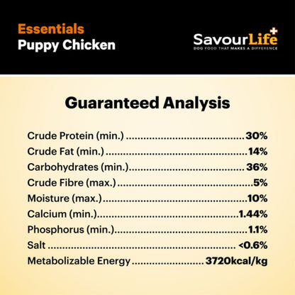 SavourLife Essentials Puppy Chicken Dog Food