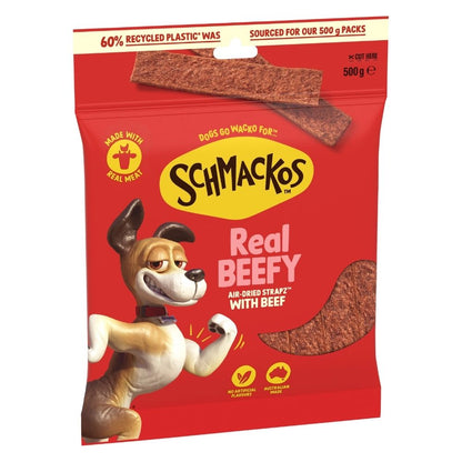 Schmackos Strapz with Beef