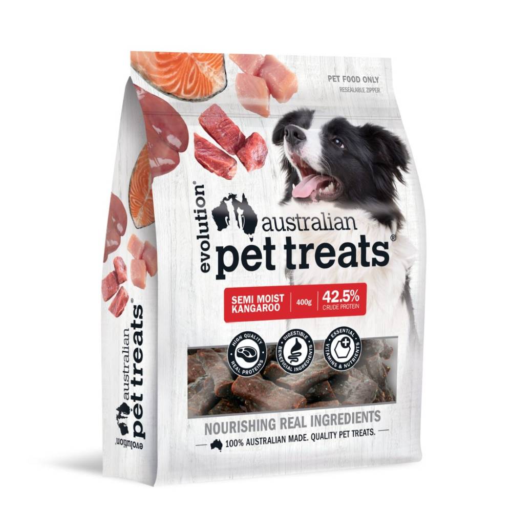 Evolution Australian Pet Treats Semi Moist Kangaroo