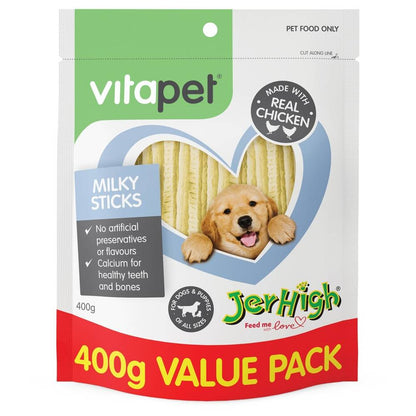VitaPet Jerhigh Milky Sticks