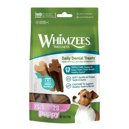 Whimzees Puppy Extra Small/Small Breed Dental Treats
