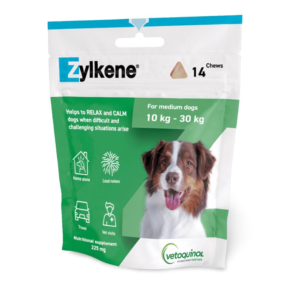 ZYLKENE MEDIUM DOG 10-30KG 225MG CHEWS