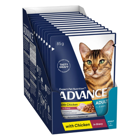Advance Adult Chicken Chunks in Gravy