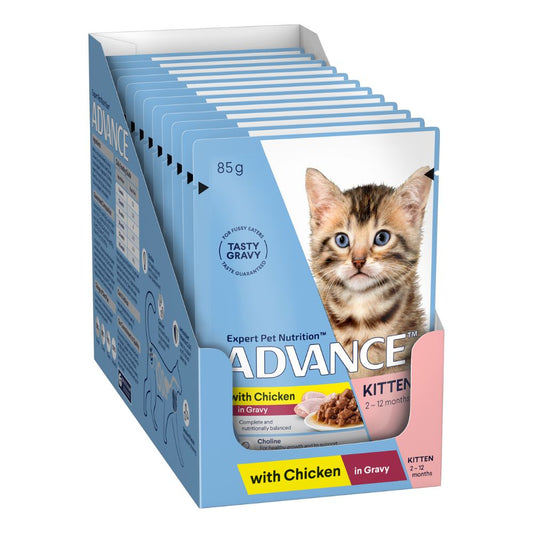 Advance Kitten Chicken Chunks in Gravy