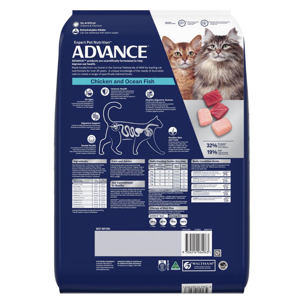 Advance Cat Multi Cat Chicken and Ocean Fish
