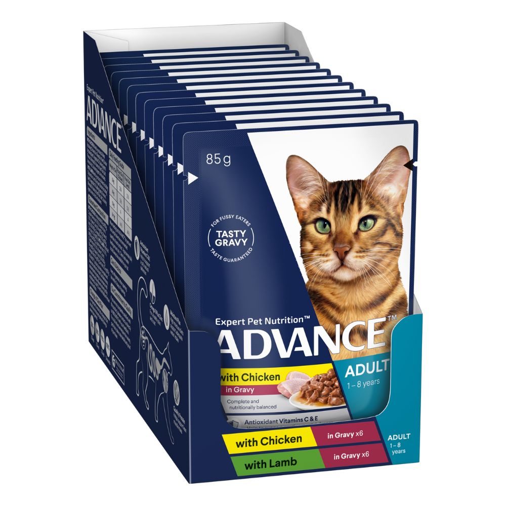 Advance Adult Variety Pack Chunks in Gravy