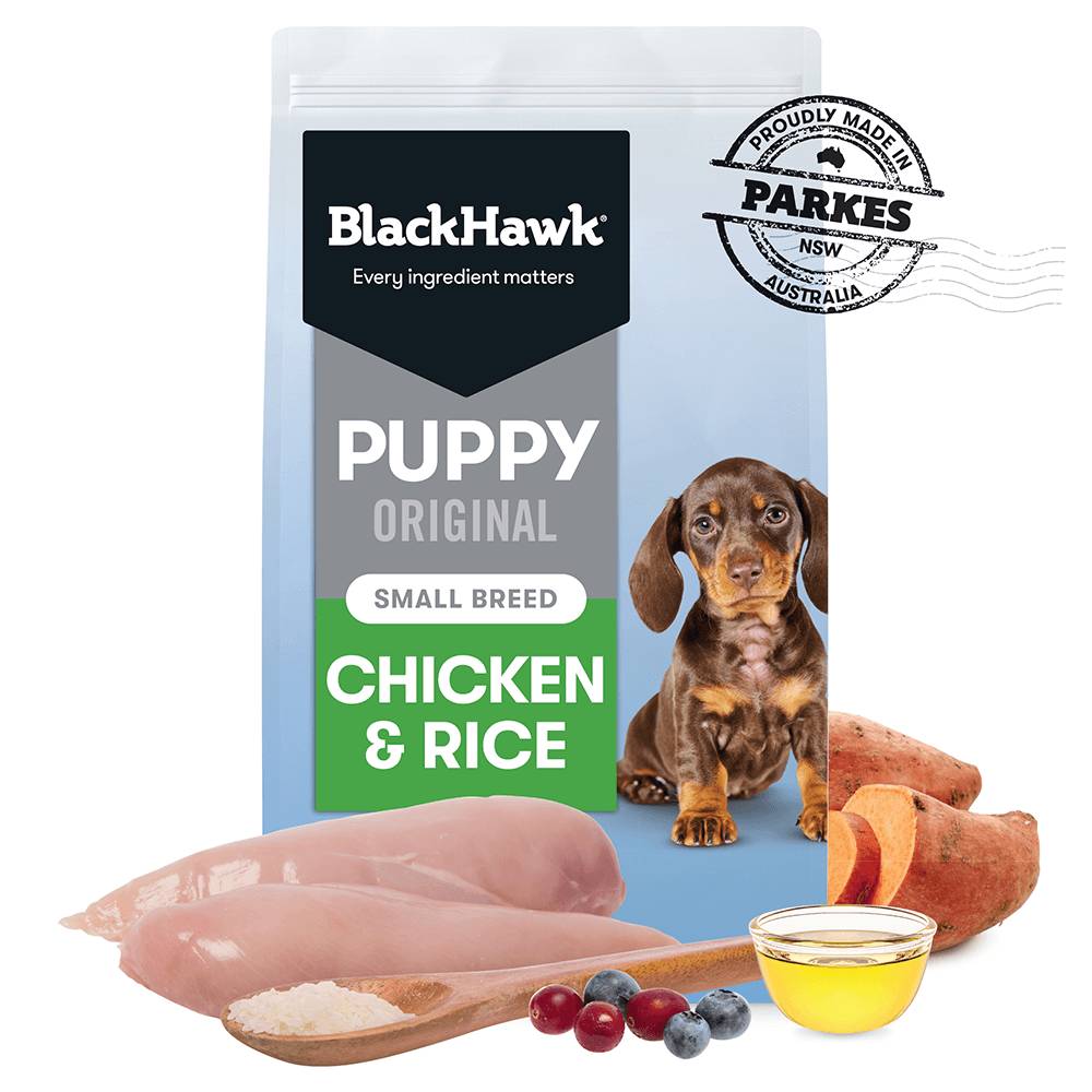 Black Hawk Dog Food Puppy Small Breed Chicken and Rice