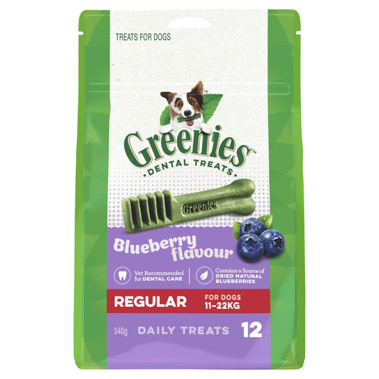Greenies Blueberry Dental Treats Regular