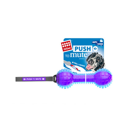GiGwi Push to Mute Dumbbell