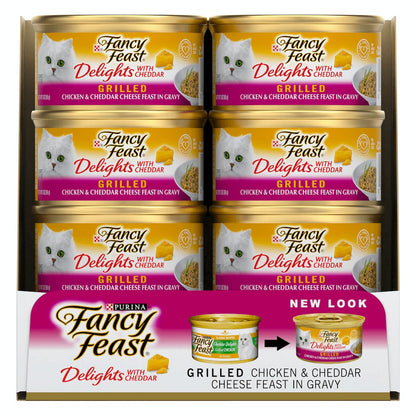 Fancy Feast Delights Chicken and Cheddar