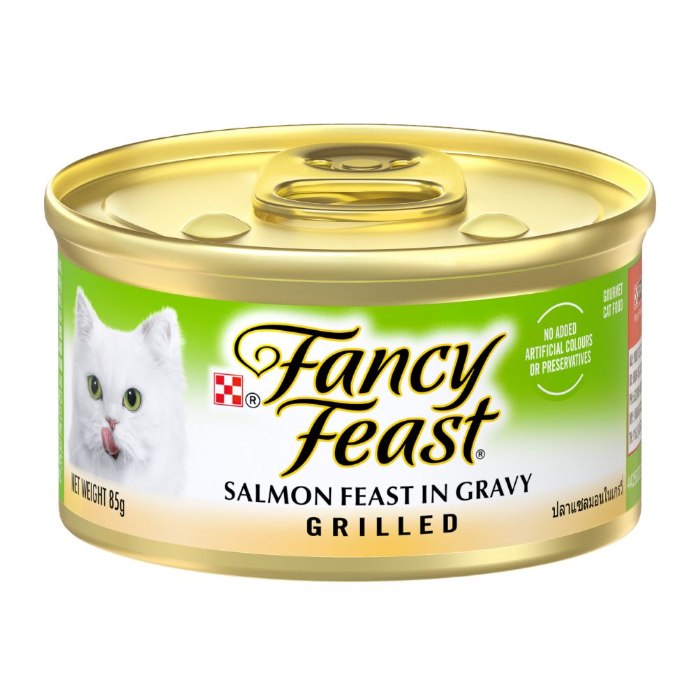Fancy Feast Grilled Salmon Feast in Gravy