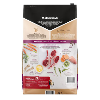 Black Hawk Adult Dog Food Grain Free Lamb